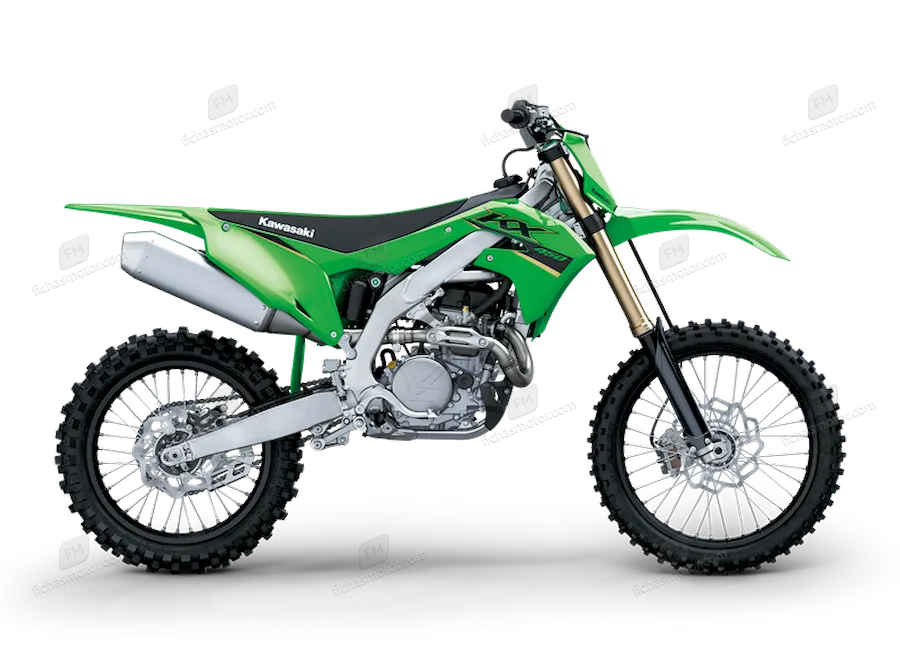 Gambar motor Kawasaki KX450X tahun 2022