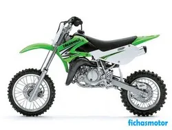 Gambar sepeda motor Kawasaki kx65 2008