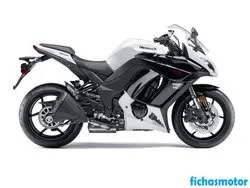 Kawasaki ninja 1000 abs 2013 motosiklet görüntüsü