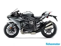 Image of the Kawasaki Ninja H2 2020 motorcycle