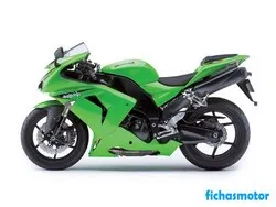 Image of the Kawasaki ninja zx-10r 2007 motorcycle