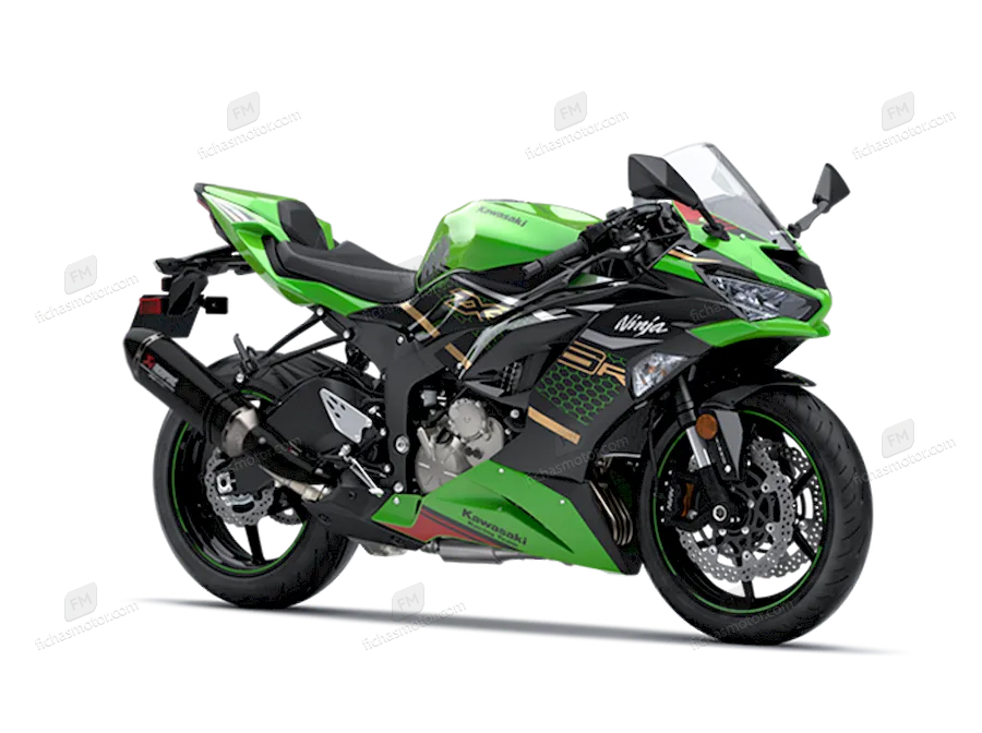 Gambar motor Kawasaki Ninja ZX-6R KRT tahun 2021