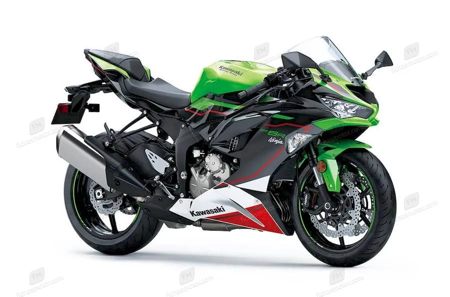 Obrázek motocyklu Kawasaki Ninja ZX-6R KRT roku 2022