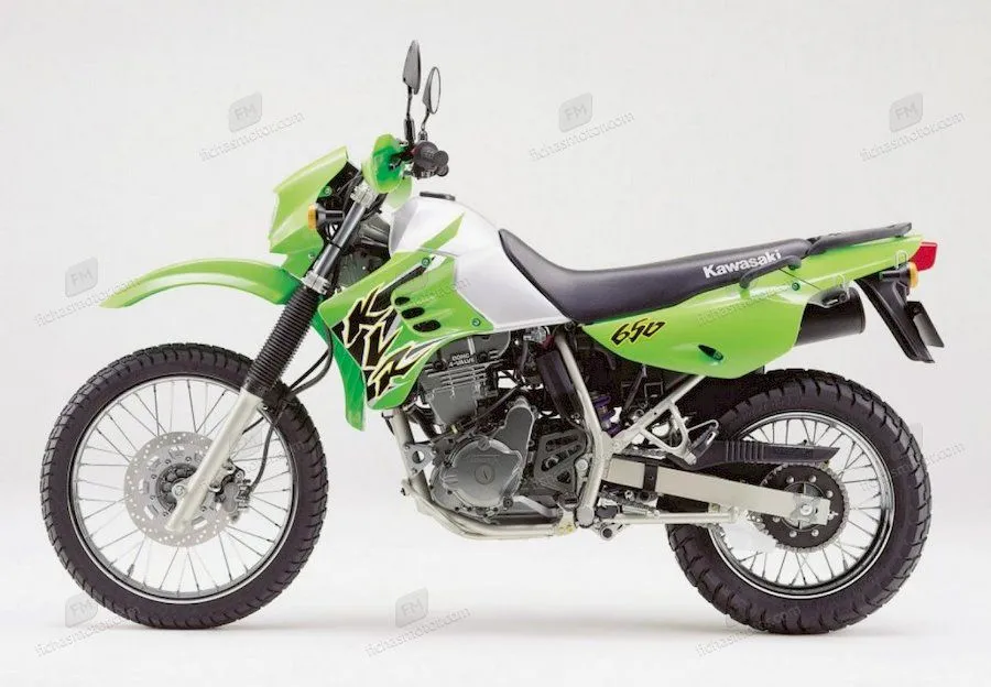 Изображение мотоцикла Kawasaki tengai (reduced effect) 1992 года выпуска