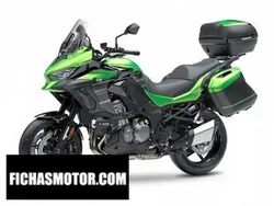 Afbeelding van de Kawasaki Versys 1000 Grand Tourer 2022-motorfiets