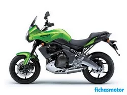 Image of the Kawasaki versys 2008 motorcycle