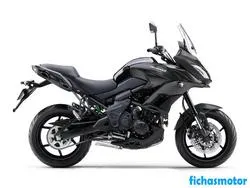 Kawasaki versys 650 2017 摩托车的图像