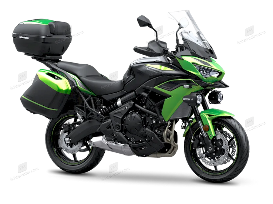 2022 model Kawasaki Versys 650 Grand Tourer motosikletin görüntüsü