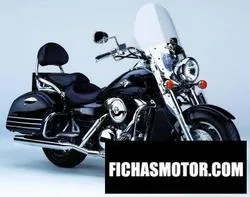 Image of the Kawasaki vn vulcan 1600 Classic tourer 2006 motorcycle