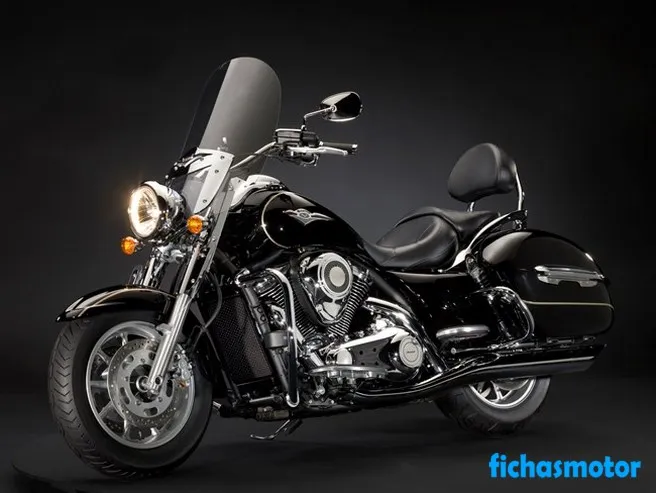 2009年のKawasaki vn1700 Classic tourerオートバイのイメージ