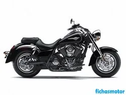 Afbeelding van de Kawasaki vulcan 1700 Classic 2012-motorfiets