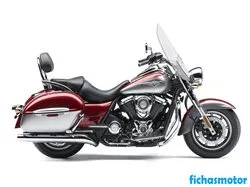 Image of the Kawasaki vulcan 1700 nomad 2012 motorcycle