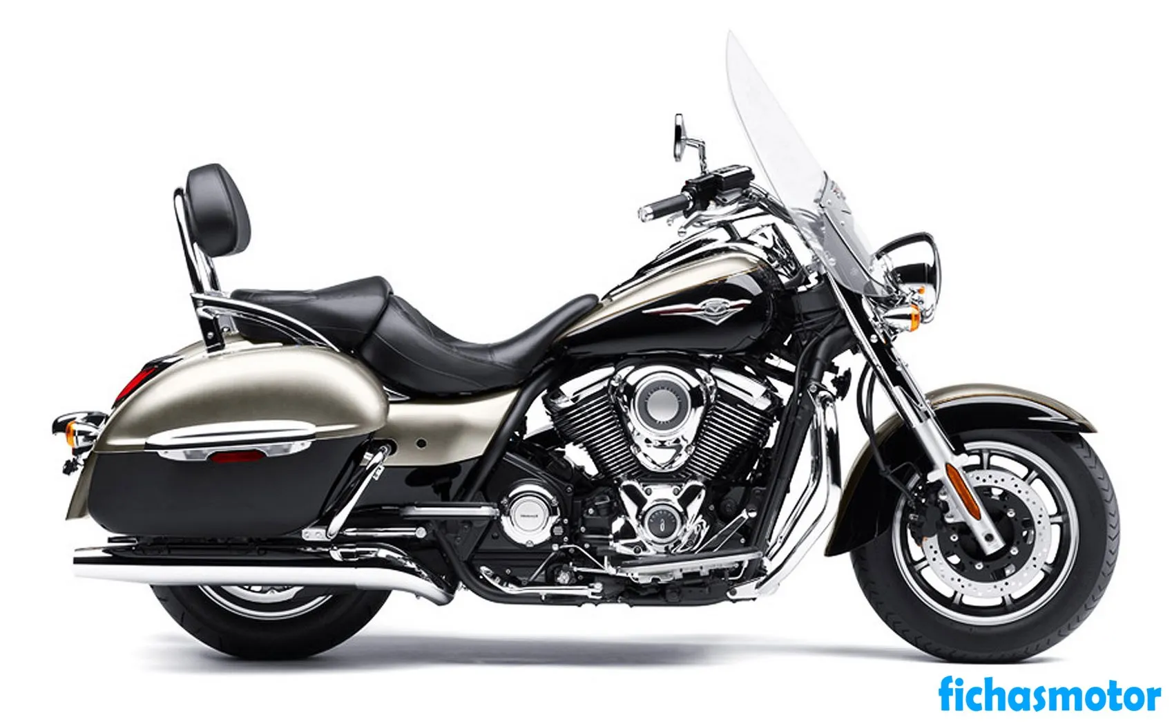 Immagine della moto Kawasaki vulcan 1700 nomad dell'anno 2013