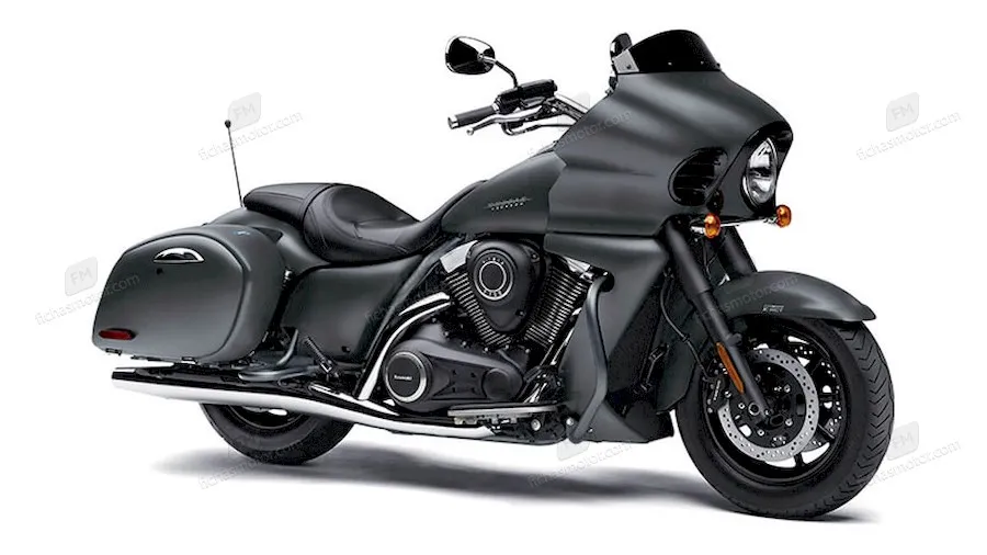 2022年のKawasaki Vulcan 1700 Vaqueroオートバイのイメージ