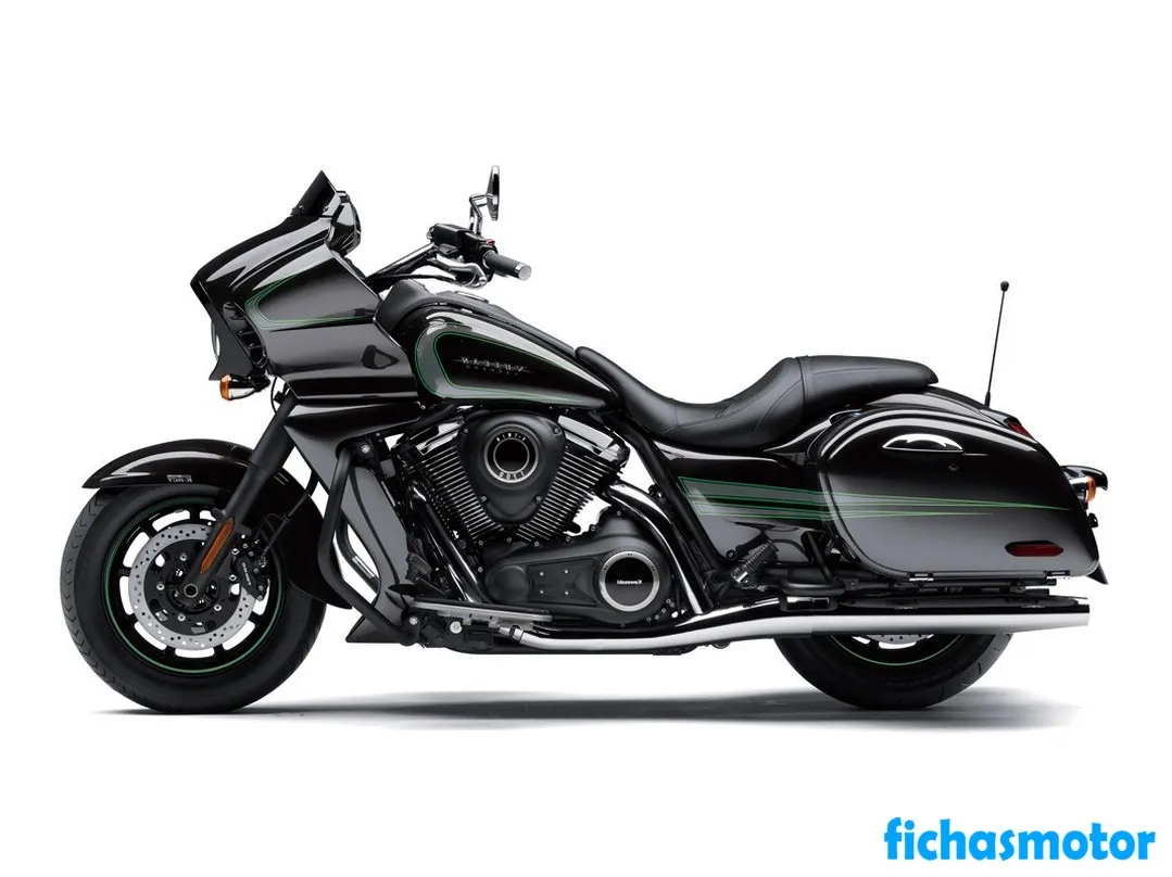 Gambar motor Kawasaki Vulcan 1700 Vaquero ABS tahun 2019