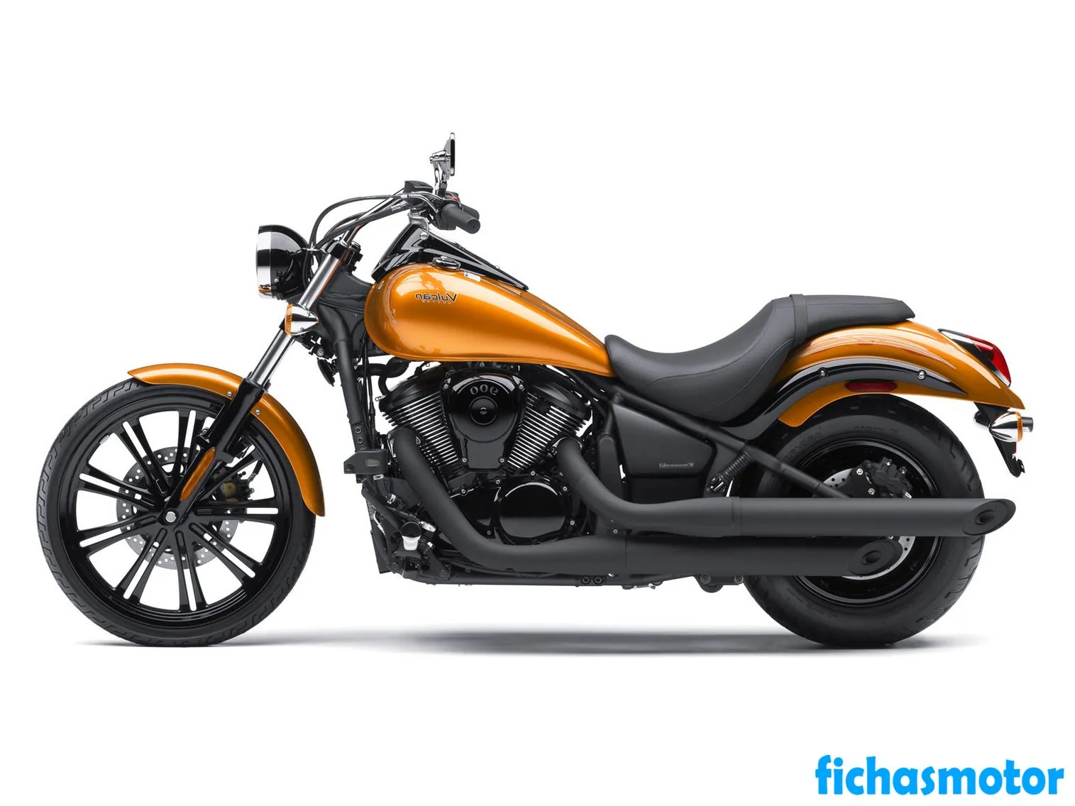 Image of the Kawasaki vulcan 900 Custom motorcycle of the year 2012