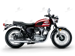 Image of the Kawasaki W800 2022 motorcycle