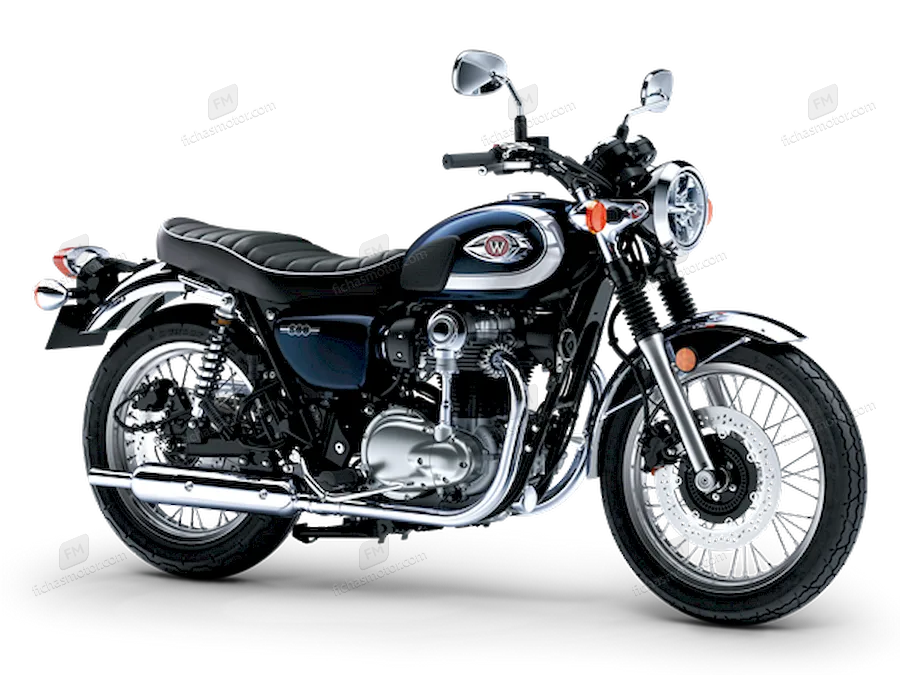 Imagem da motocicleta Kawasaki W800 Street do ano de 2021