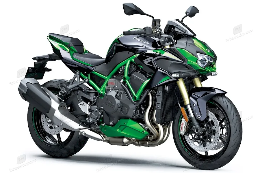 Gambar motor Kawasaki Z H2 SE tahun 2021