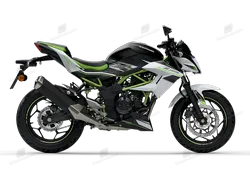 Image of the Kawasaki Z125 Pro 2021 motorcycle