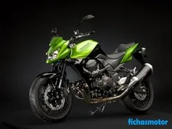 Image of the Kawasaki z750 2008 motorcycle