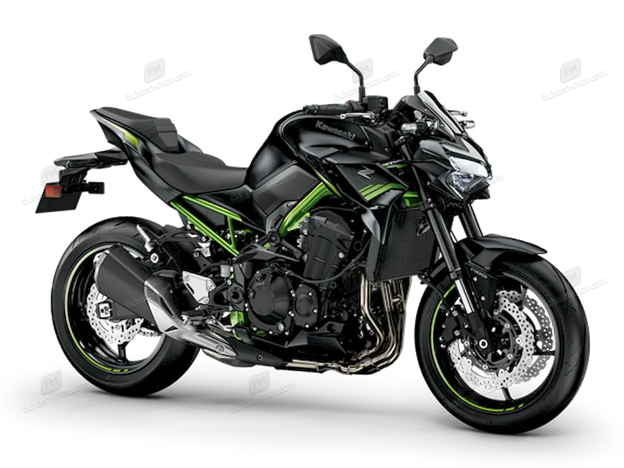 Bild des Kawasaki Z900 70kW-Motorrads des Jahres 2021