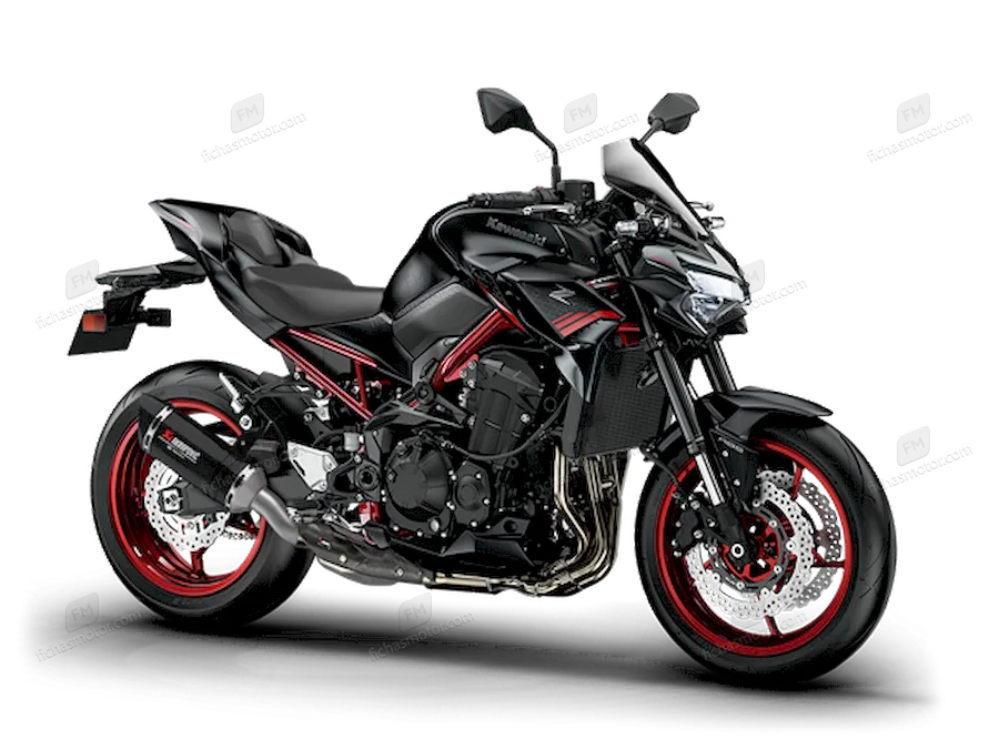 2021 model Kawasaki Z900 Performance motosikletin görüntüsü