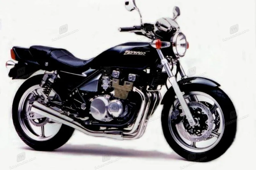 Image of the Kawasaki zephyr 550 (reduced effect) motorcycle of the year 1992