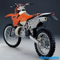 Image of the Ktm 200 exc 2006 motorcycle