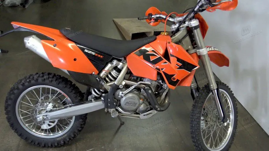 Imaginea motocicletei Ktm 525 mxc usa a anului 2005