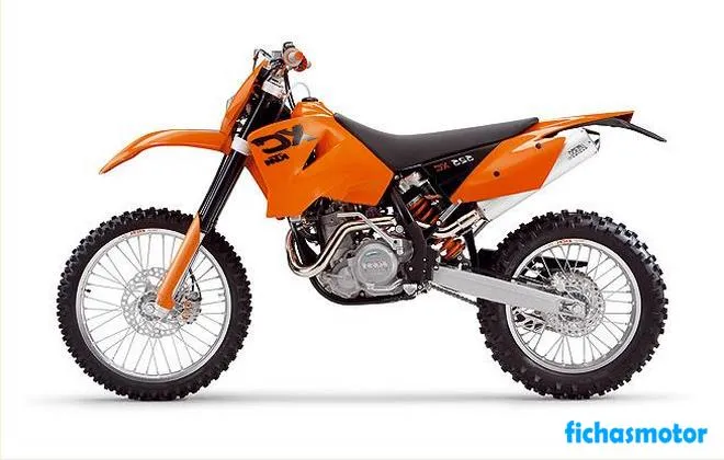 Изображение на мотоциклета Ktm 525 xc desert racing на 2006 г