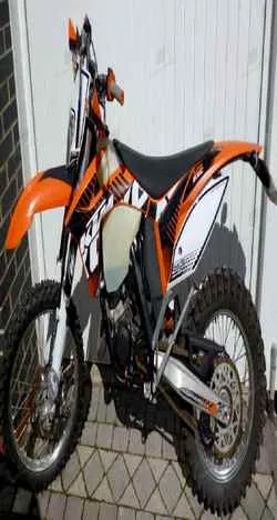 Gambar sepeda motor Ktm 600 enduro sport 1985