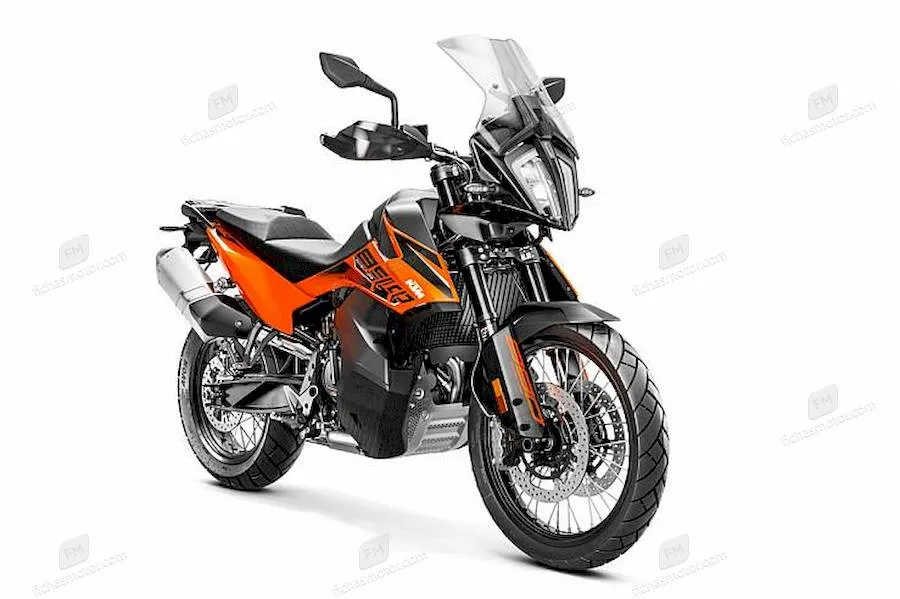 2021 年 Ktm 890 Adventure 摩托车图片