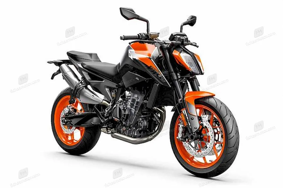 2021 model Ktm 890 Duke motosikletin görüntüsü