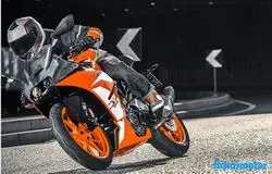 Gambar sepeda motor Ktm rc 125 2018