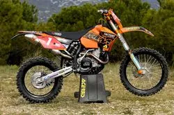 Billede af Ktm xc 600 e enduro sport 1985 motorcyklen