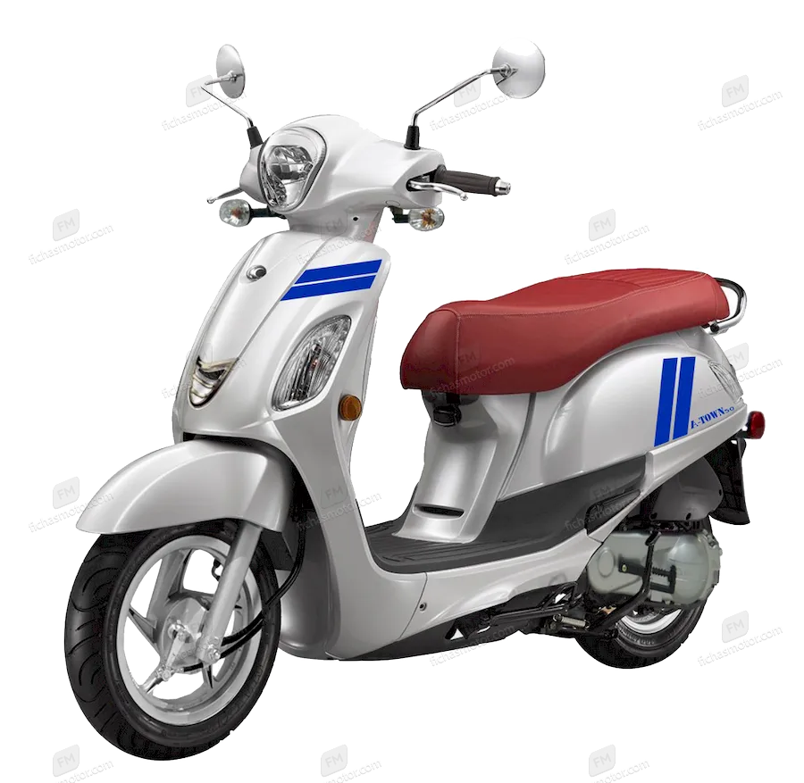 Gambar motor Kymco A Town tahun 2021