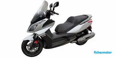 Immagine della moto Kymco downtown 200i dell'anno 2013