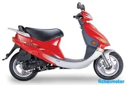 Image of the Kymco zx 50 2006 motorcycle