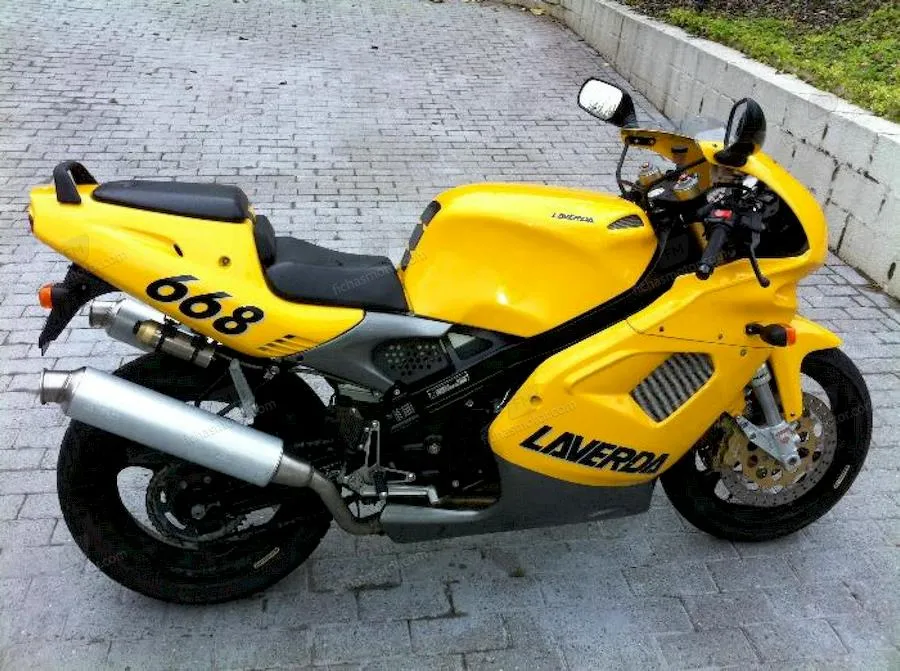 Image of the Laverda 668 diamond motorcycle of the year 1998