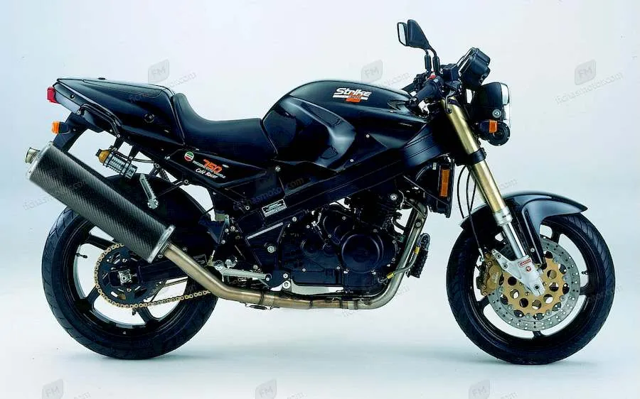 Billede af årets Laverda 750 strike motorcykel 2001