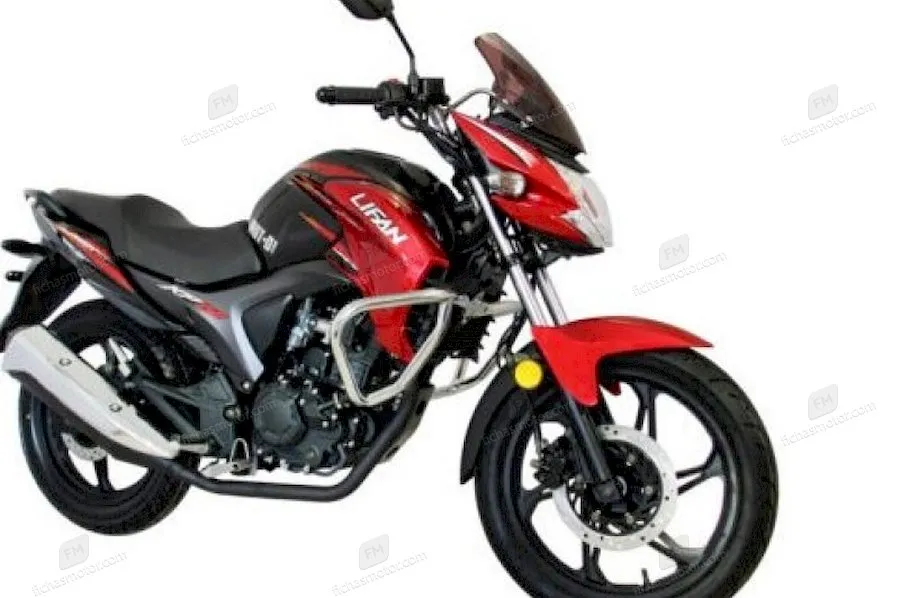 Imaginea motocicletei Lifan Camel 125 a anului 2020