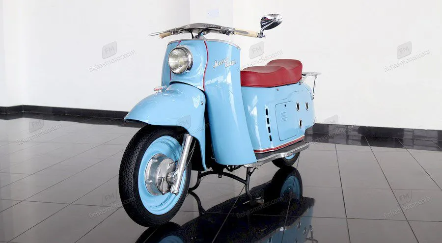 Imaginea motocicletei Maico maicoletta 277 a anului 1954