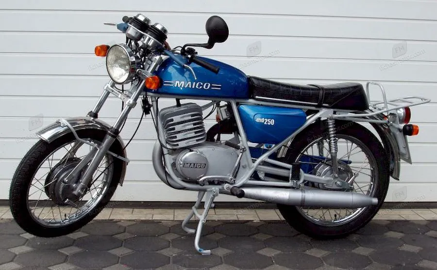 Obrázek motocyklu Maico md 250-6 roku 1973