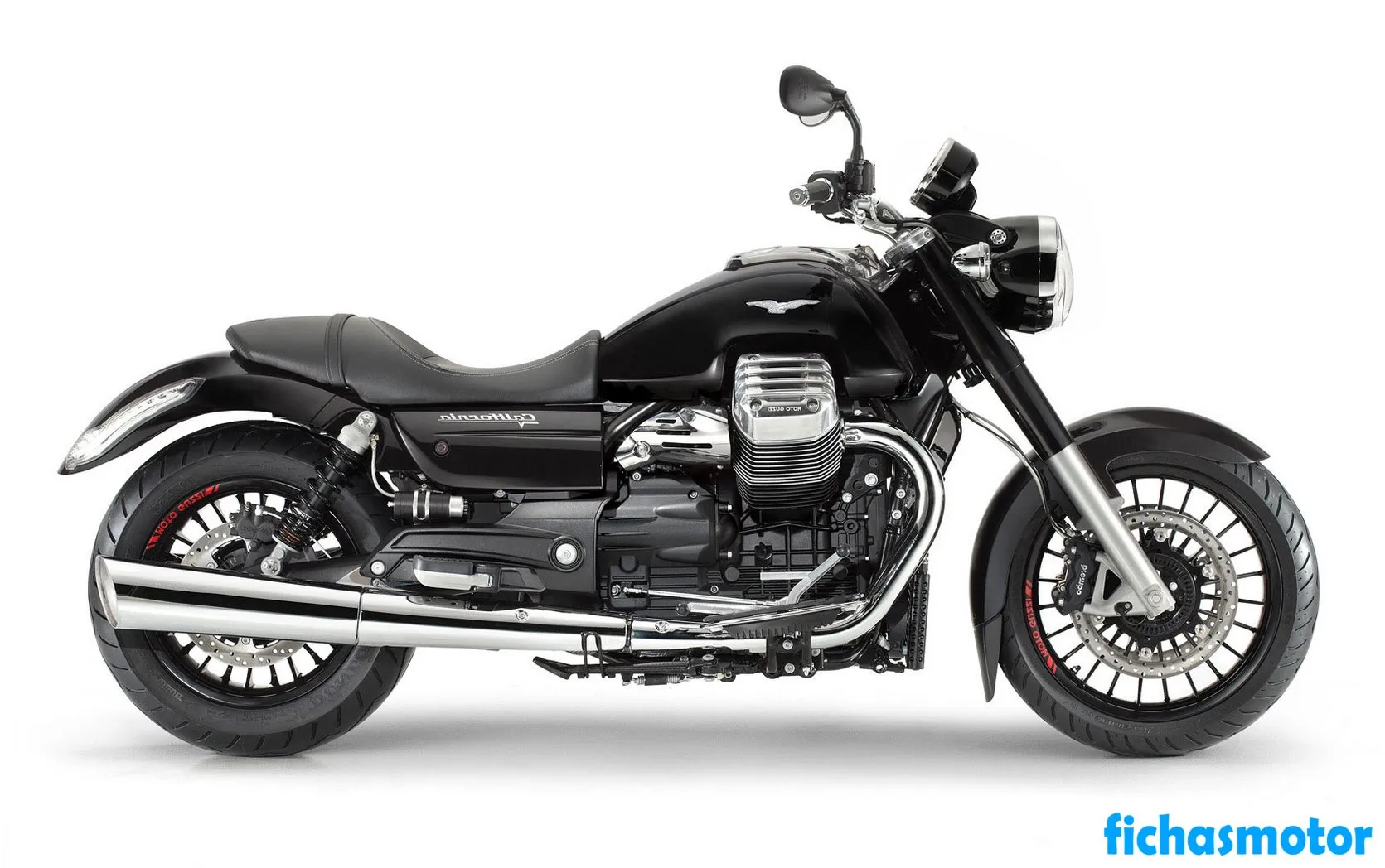 Afbeelding van de Moto guzzi California 1400 Custom-motorfiets van het jaar 2015