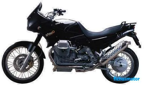 Gambar motor Moto guzzi quota 1100 es tahun 2000