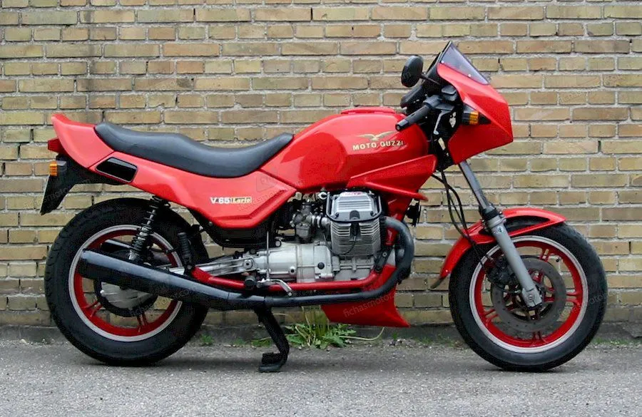 Изображение мотоцикла Moto guzzi v 65 ii 1985 года выпуска