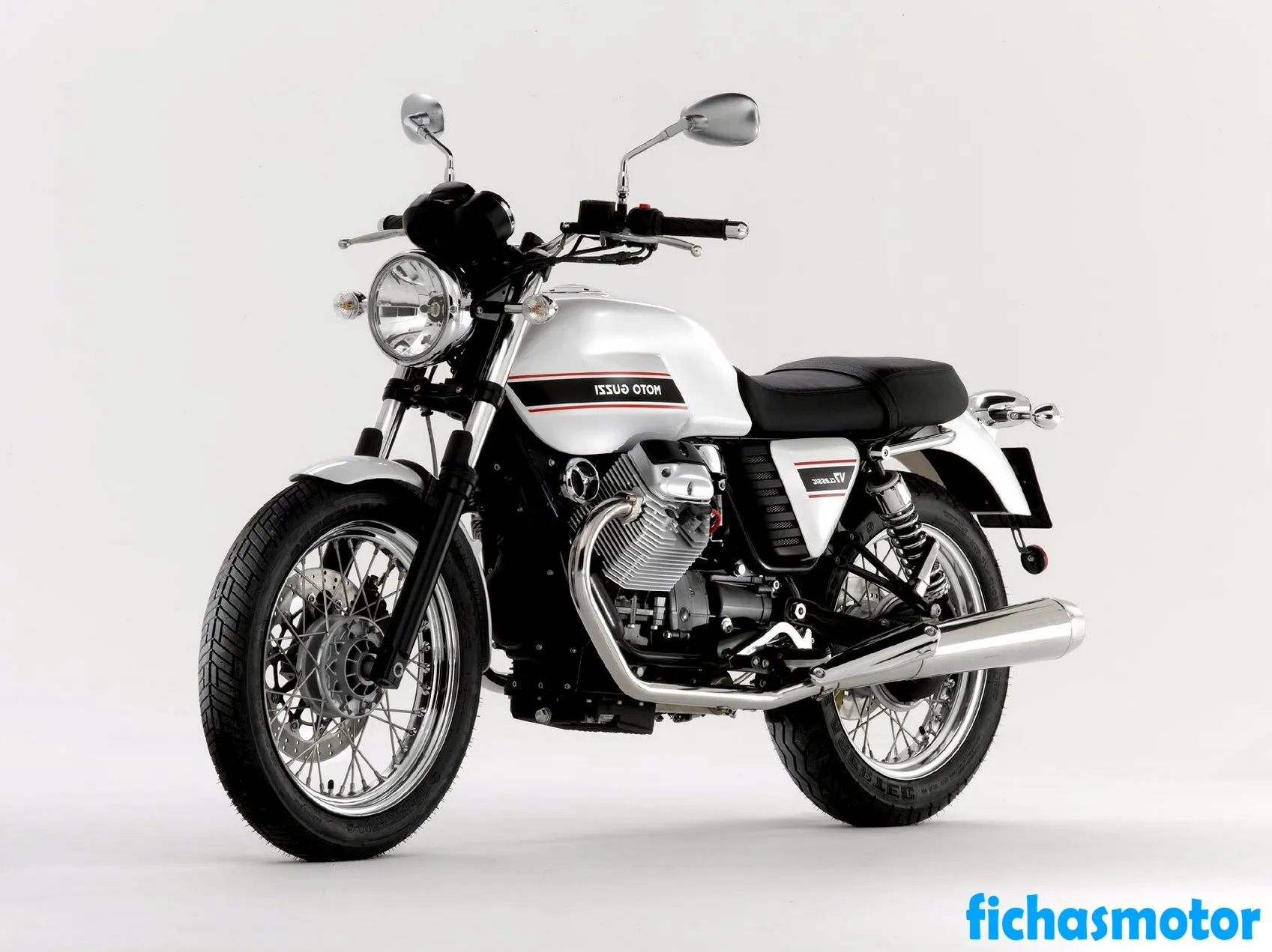 2009年のMoto guzzi v7 Classicオートバイのイメージ