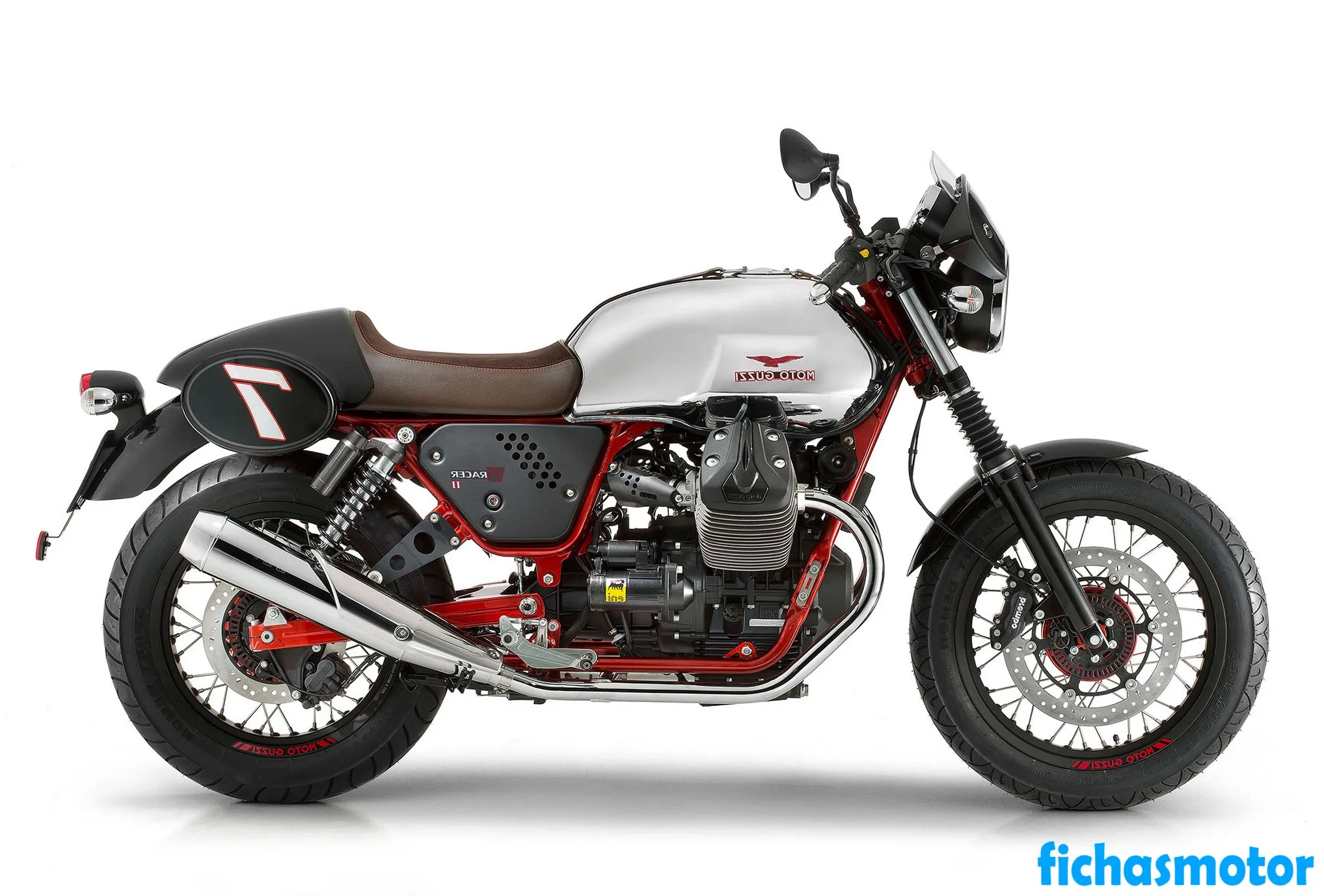 Imaginea motocicletei Moto guzzi v7 ii racer a anului 2015