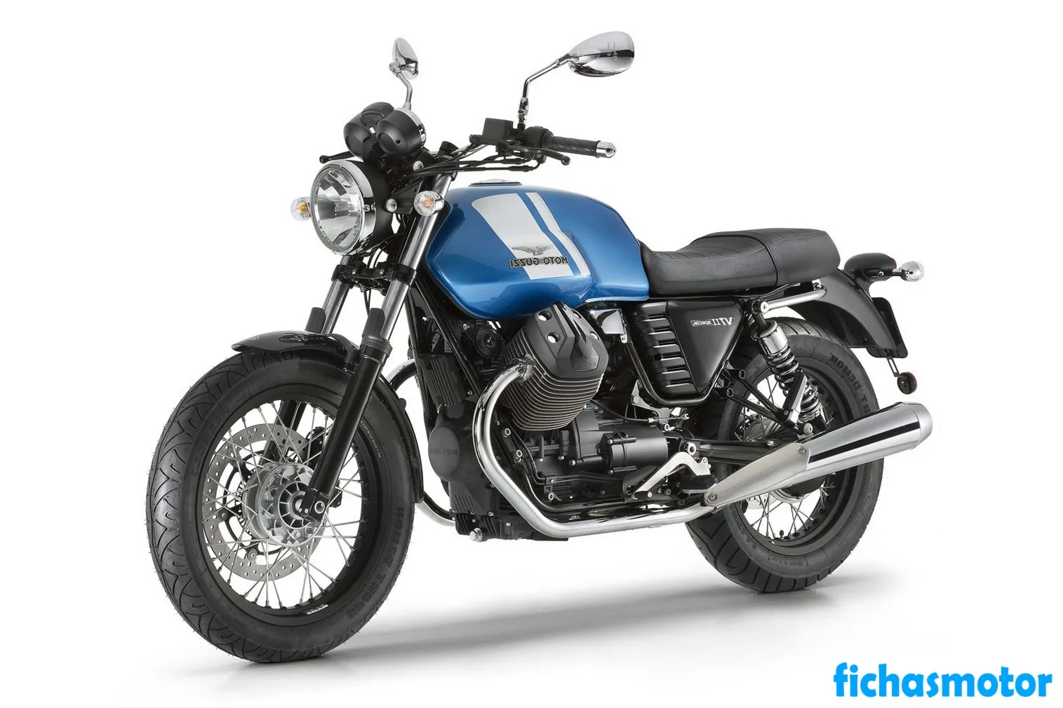 Afbeelding van de Moto guzzi v7 ii special-motorfiets van het jaar 2016